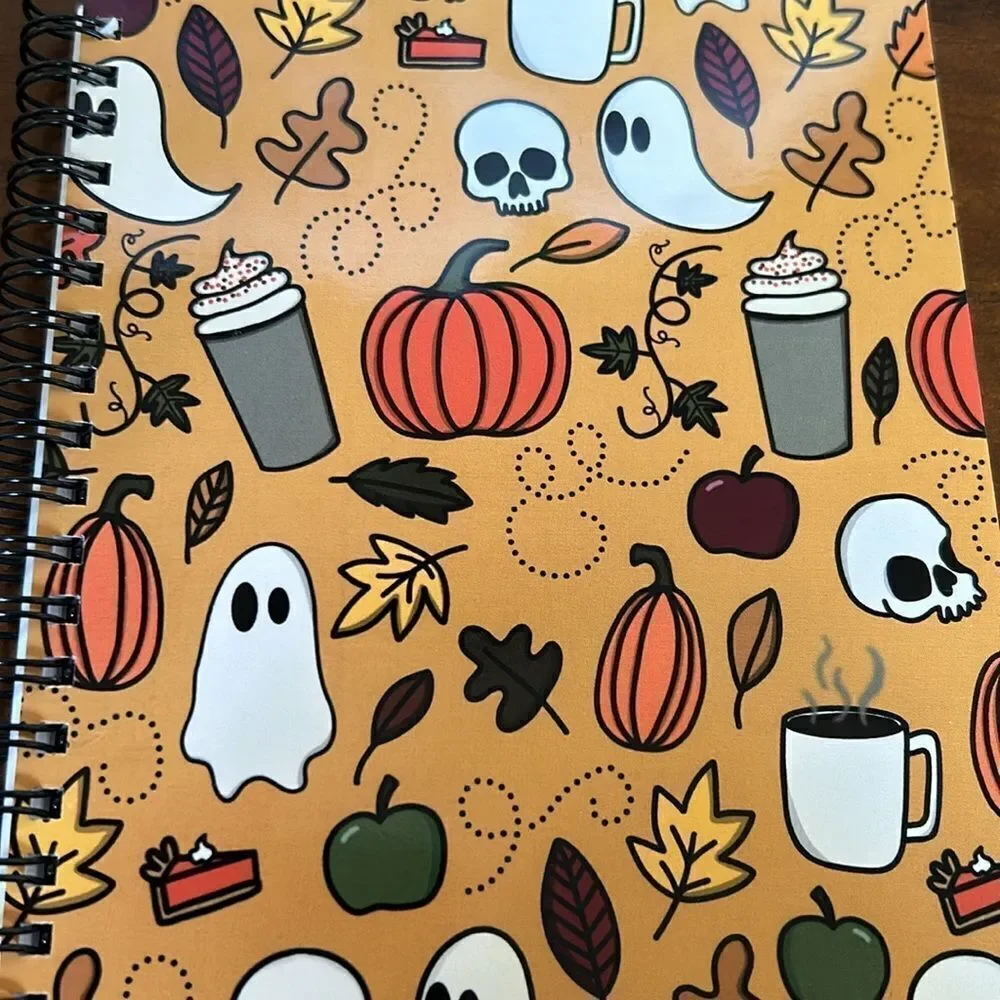 Notebook lined pages NEW